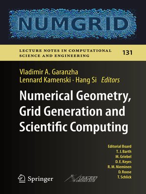 cover image of Numerical Geometry, Grid Generation and Scientific Computing